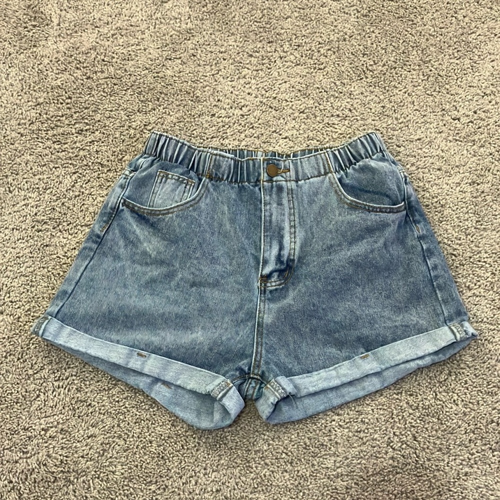Denim Blue Women's Shorts